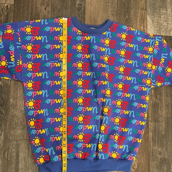 Vintage Ken Done Down Under All Over Print Sweatshirt Medium Made in Australia - Picture 6 of 10